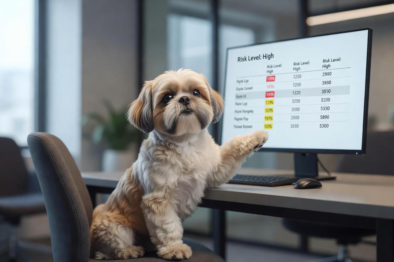 Bezpieczne urządzenie mieszkania dla psa rasy shih tzu
