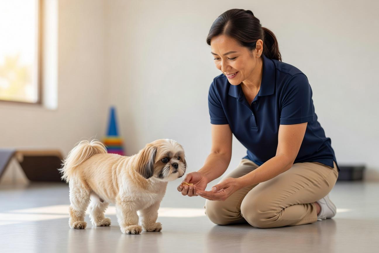 Brak pewności siebie u Shih Tzu – objawy, przyczyny, pomoc