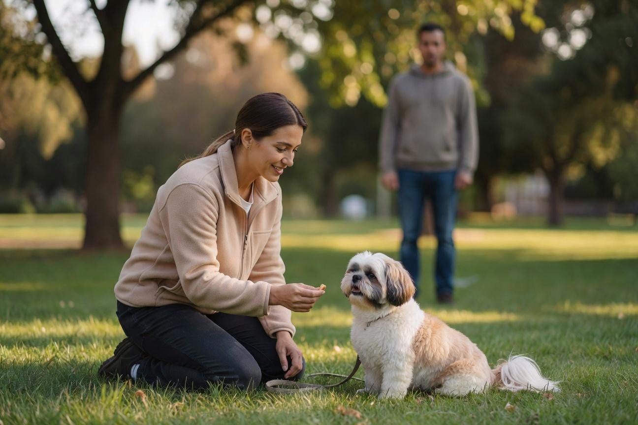 Brak pewności siebie u Shih Tzu – objawy, przyczyny, pomoc