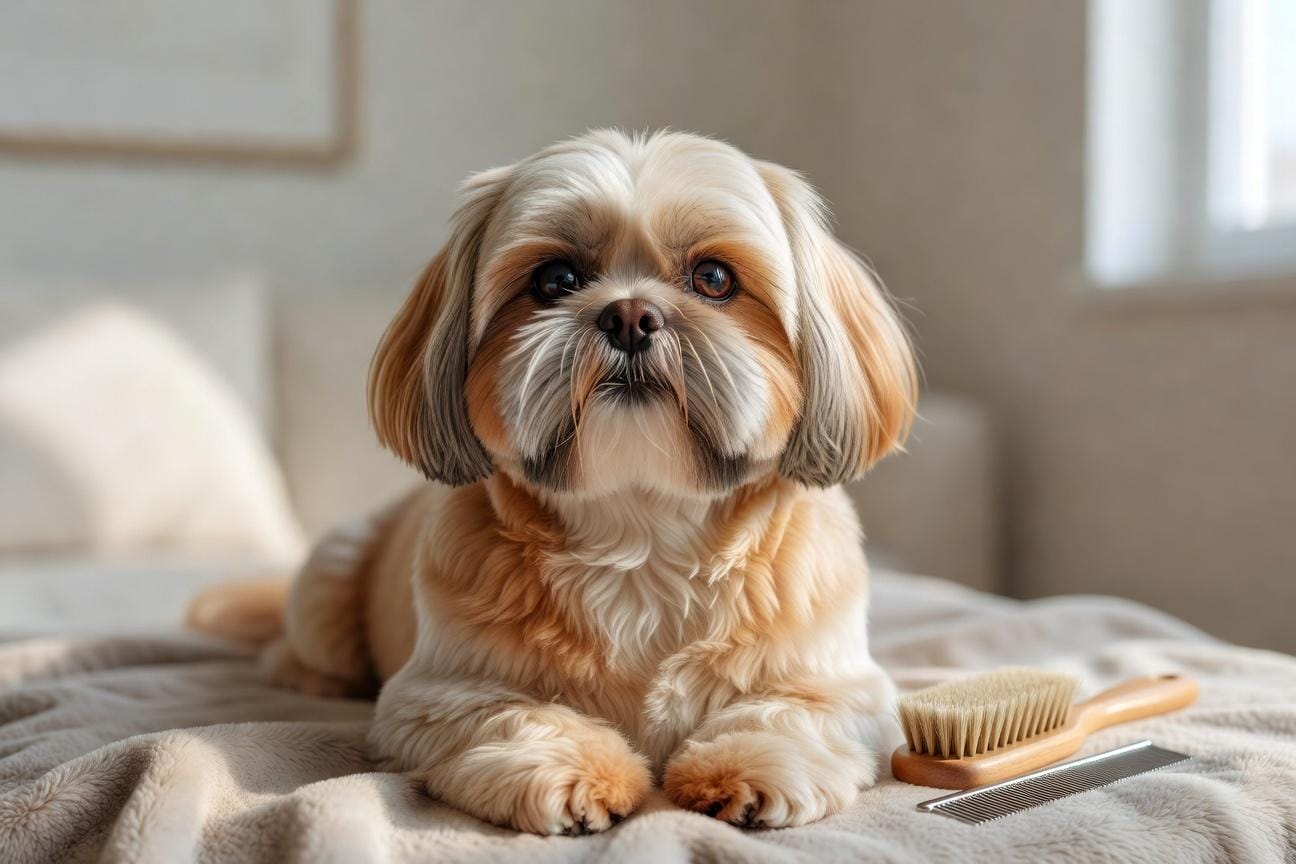 Czy shih tzu linieje? Fakty o włosie i pielęgnacji