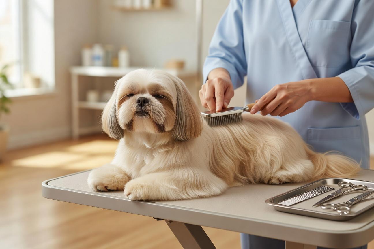 Czy shih tzu linieje? Fakty o włosie i pielęgnacji