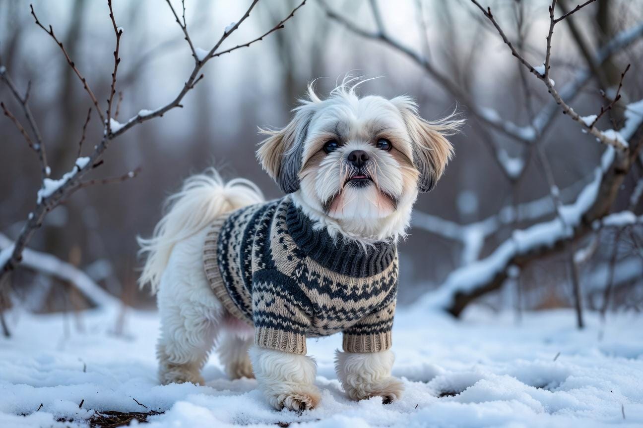 Czy shih tzu potrzebuje ubranka zimą i kiedy je zakładać