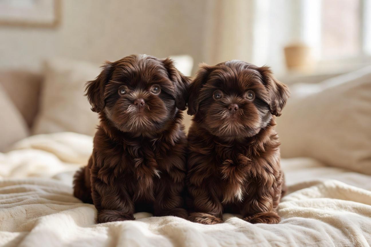 Divine Pups jako źródło czekoladowych shih tzu w NA