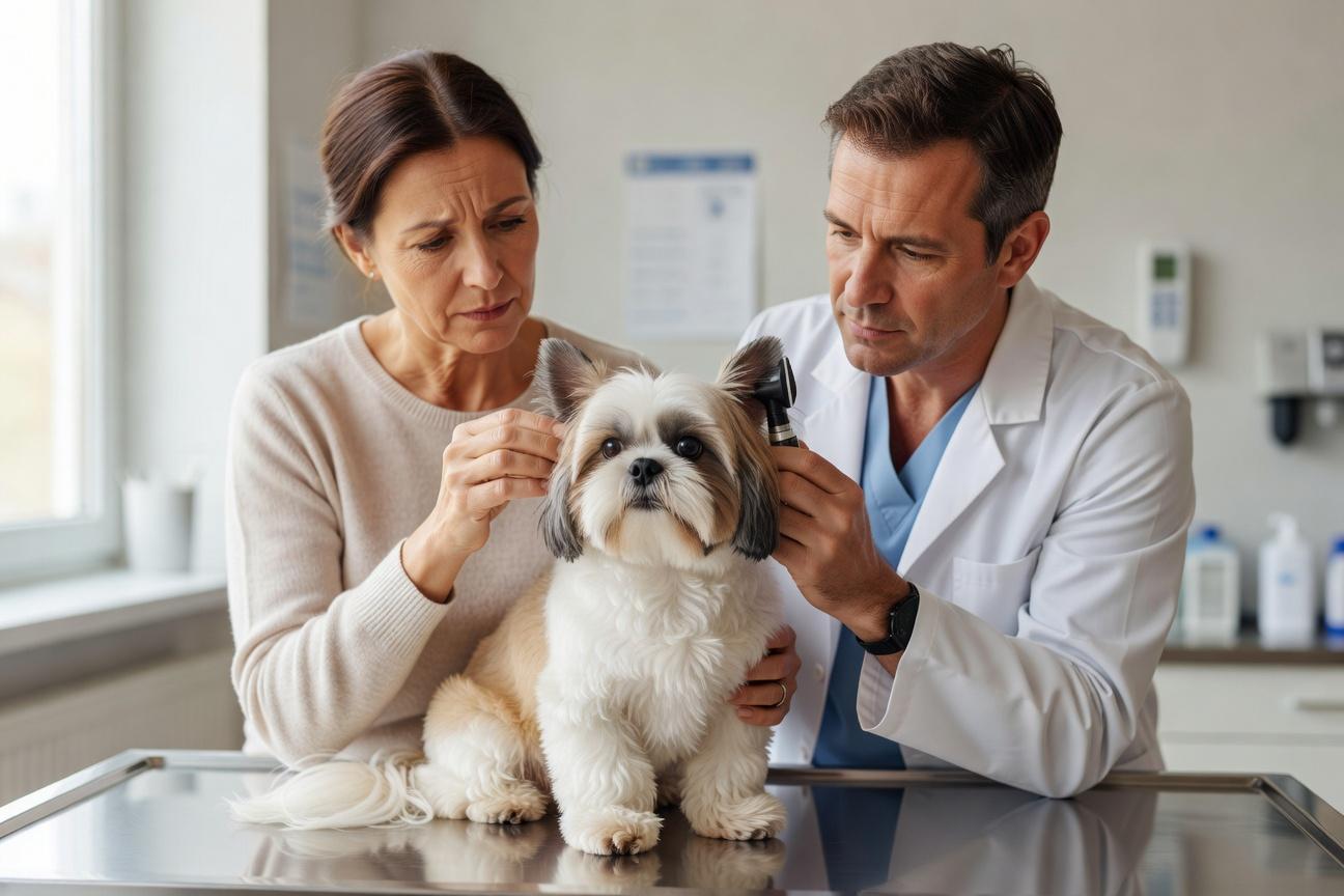 Dlaczego shih tzu ociera pyszczek o dywan i kiedy reagować