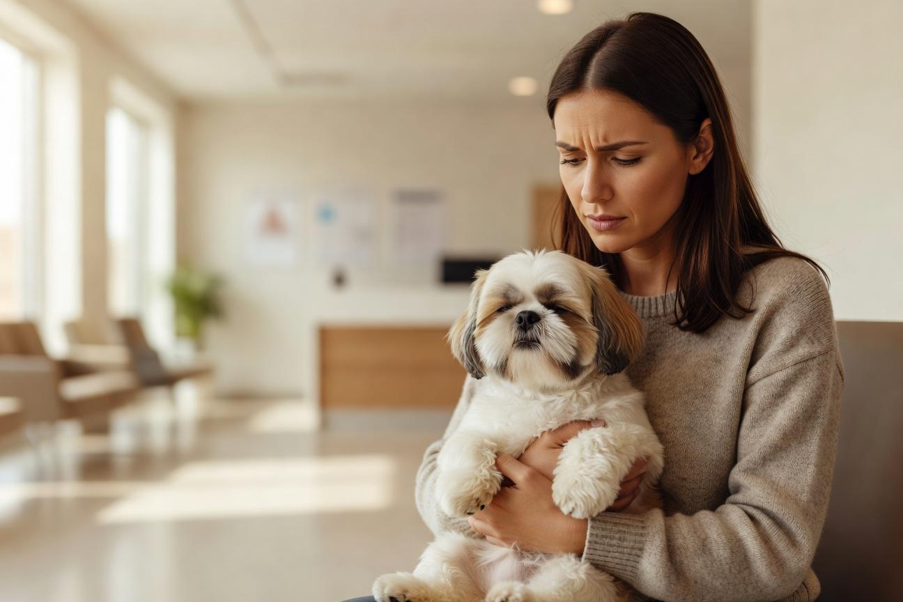 Dlaczego shih tzu się drapie i kiedy iść do weterynarza