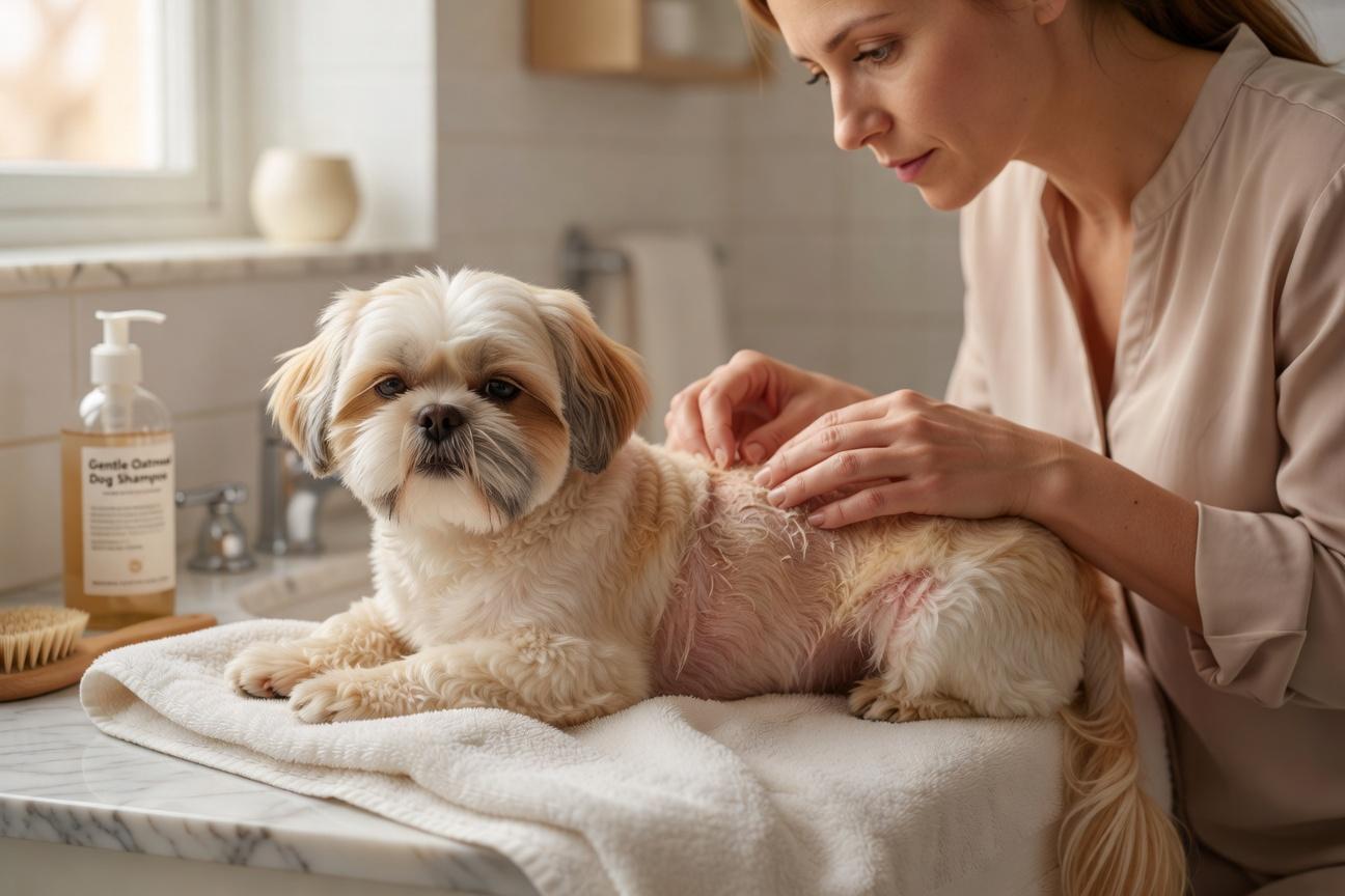 Dlaczego shih tzu się drapie i kiedy iść do weterynarza