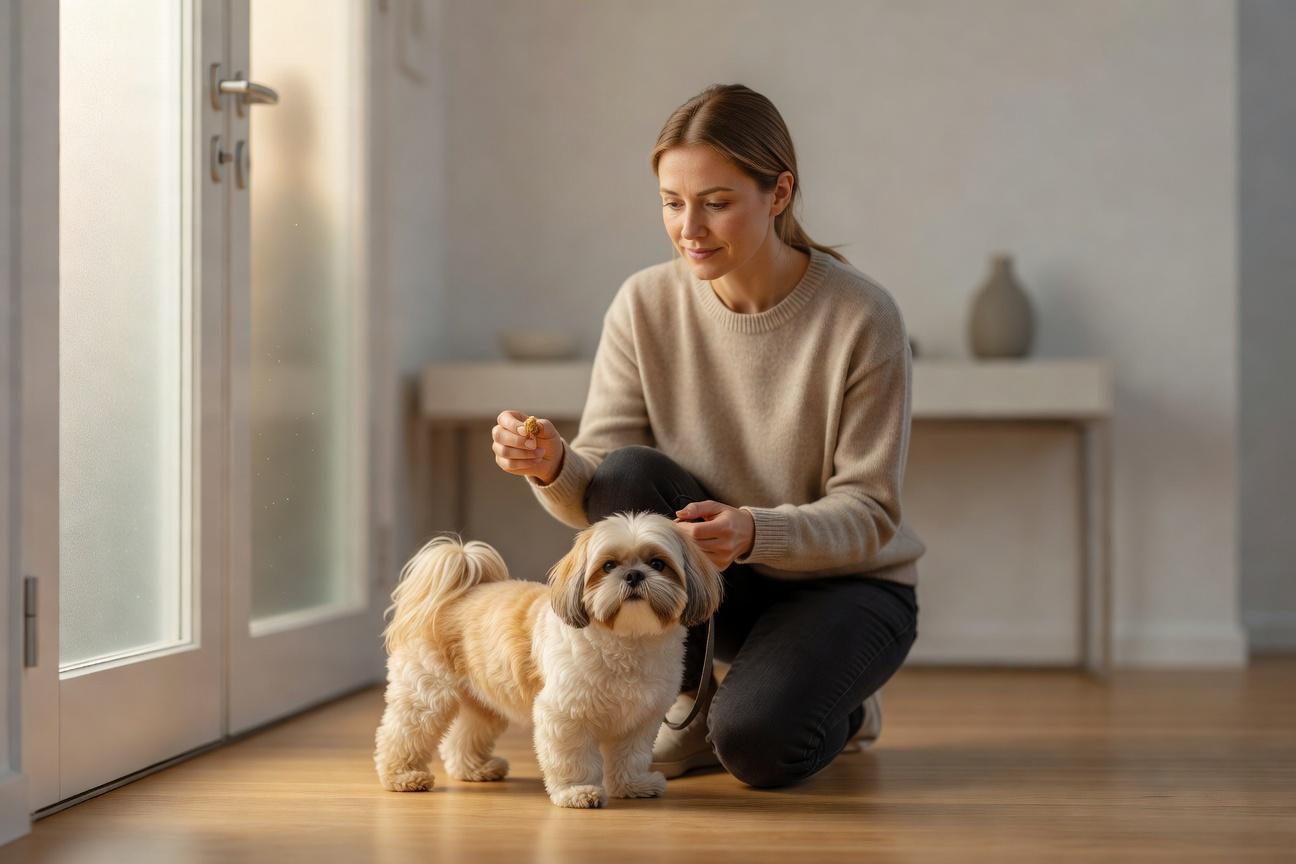 Dlaczego shih tzu szczeka na gości i jak to ograniczyć