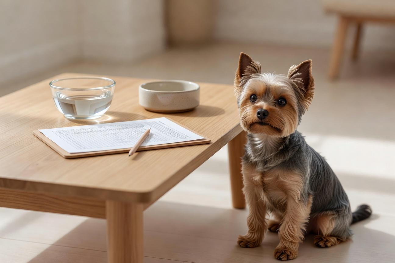 Ile wody dziennie powinien pić Yorkshire Terrier