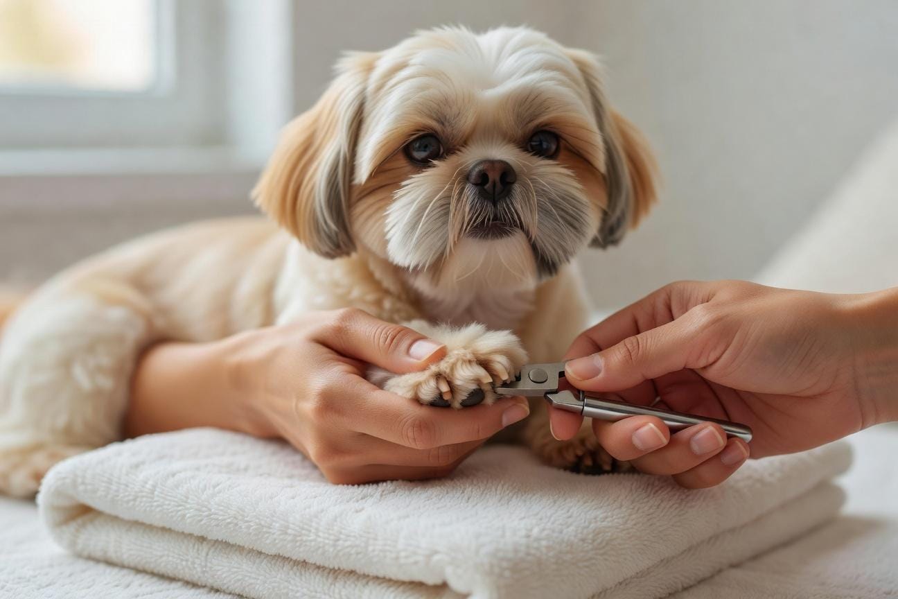Jak często obcinać pazury u shih tzu i po czym poznać