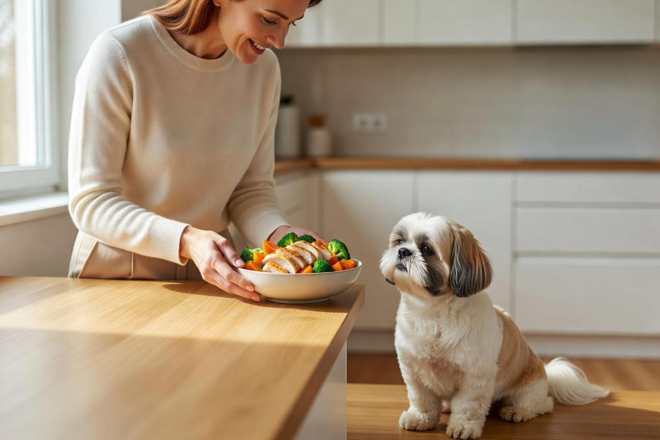 Jak karmić wybrednego shih tzu bez szkody dla zdrowia