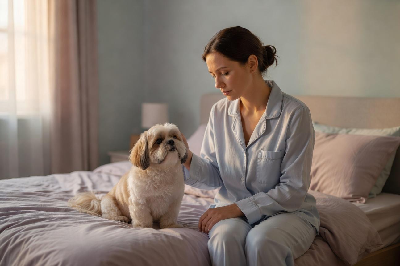 Jak oduczyć shih tzu budzenia domowników w nocy