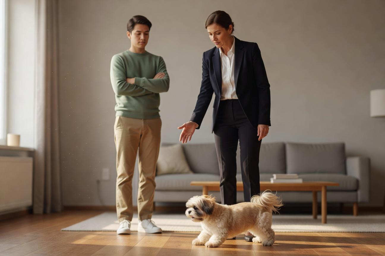 Jak oduczyć shih tzu skakania na ludzi i gości