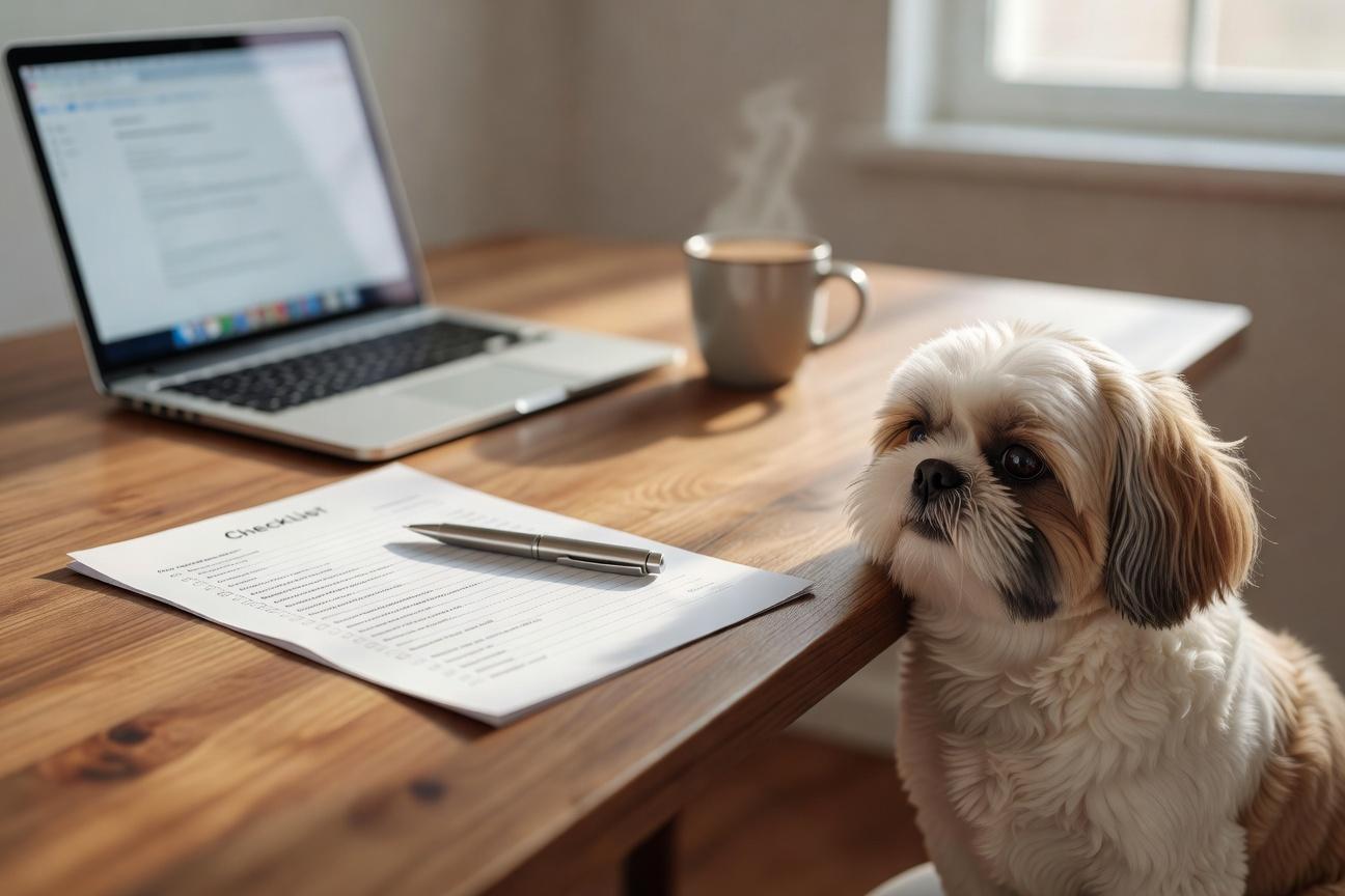 Jak oduczyć shih tzu żebrania przy stole skutecznie