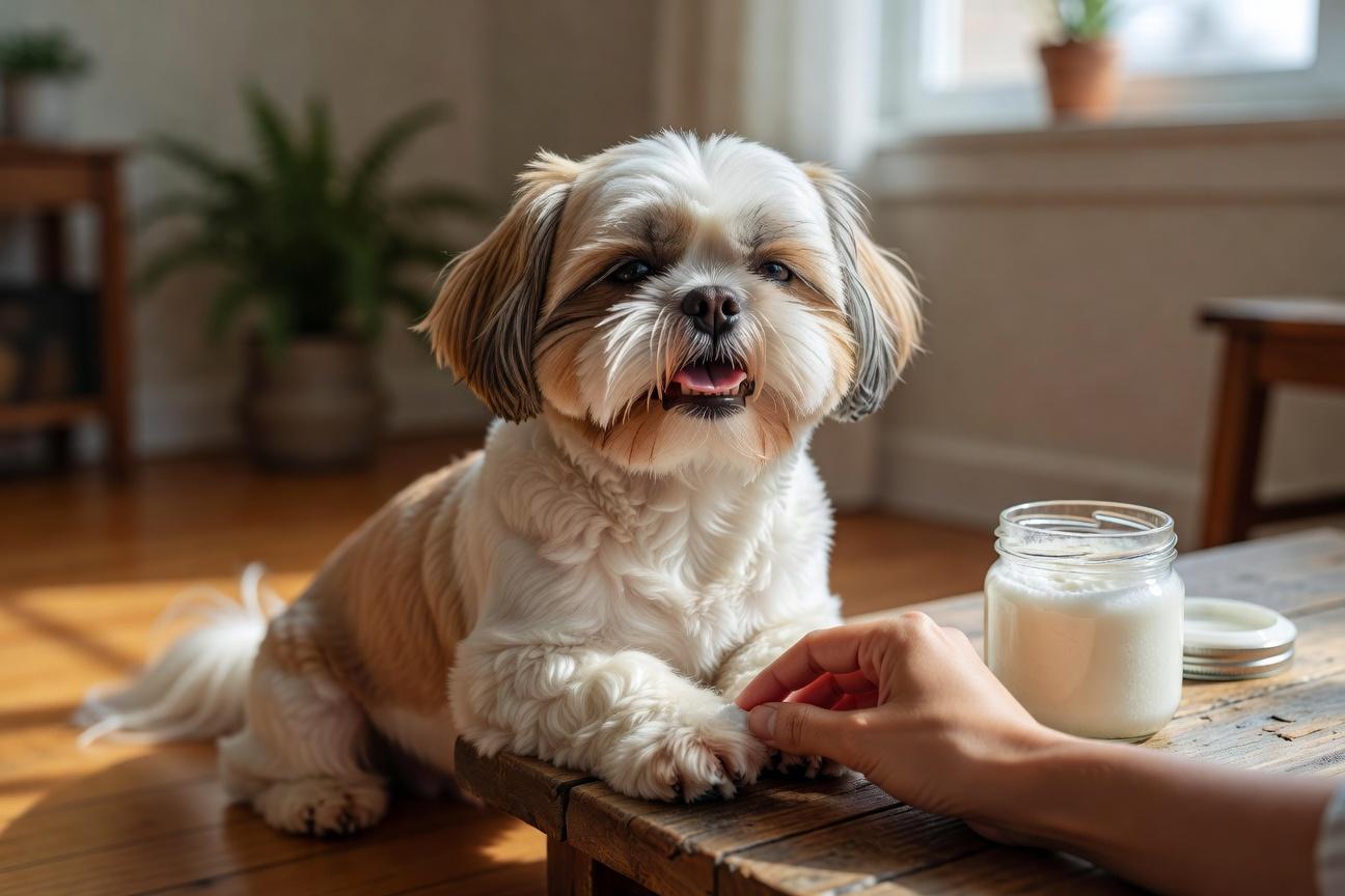 Jak powstrzymać swędzenie i drapanie u shih tzu