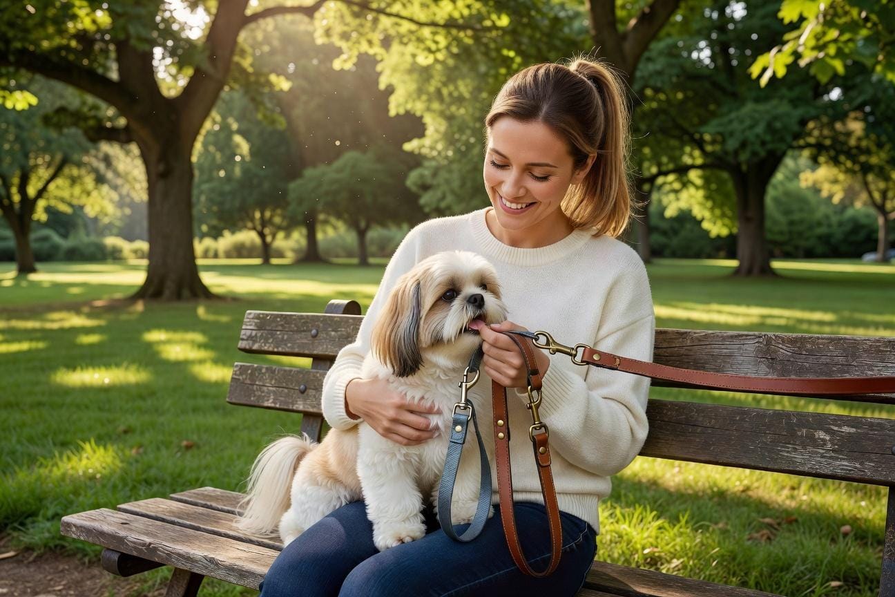 Jak wybrać smycz dla shih tzu – typy, materiał, wymiary