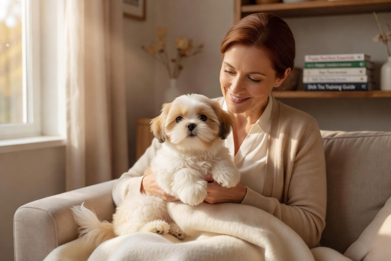 Jak wybrać zdrowego szczeniaka shih tzu z hodowli