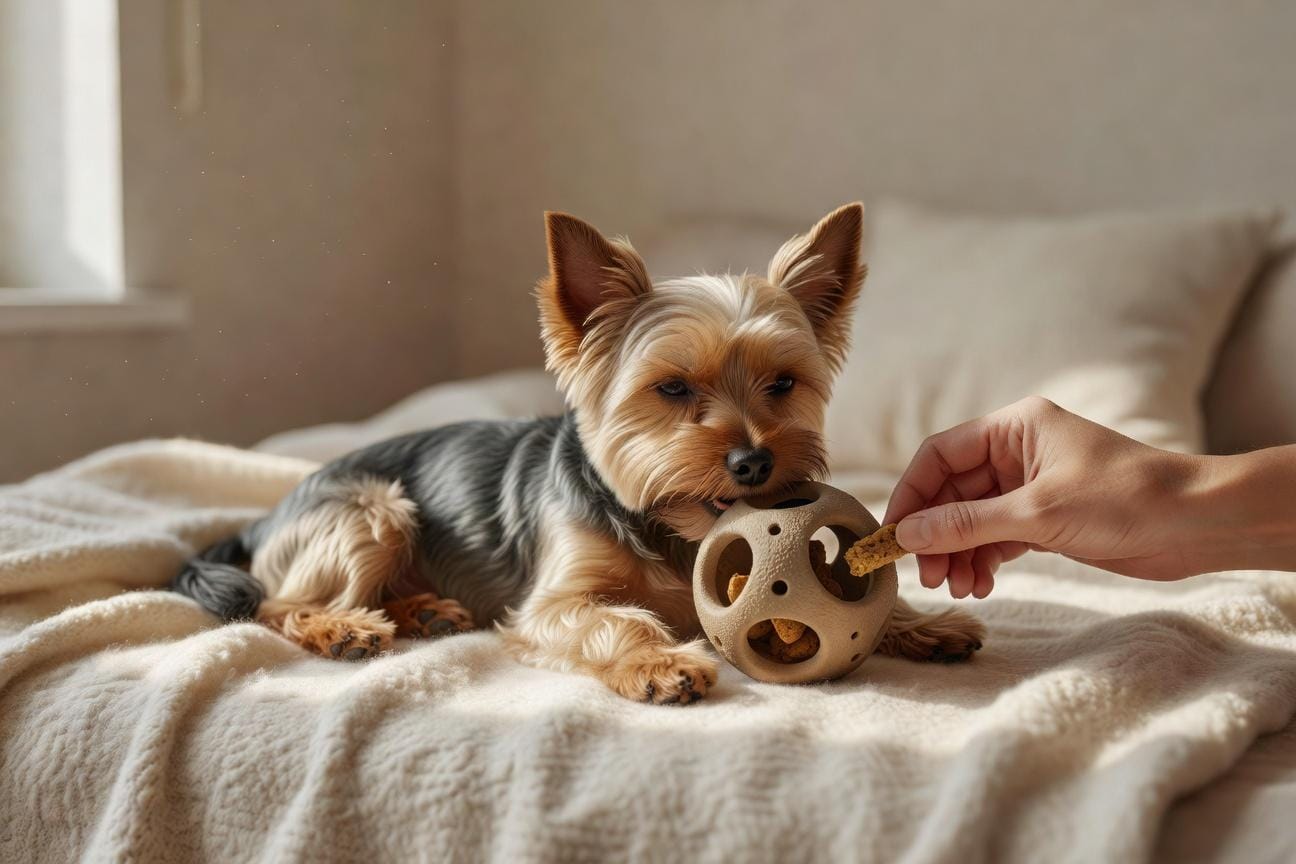 Jak Yorkshire terrier znosi samotność i lęk separacyjny