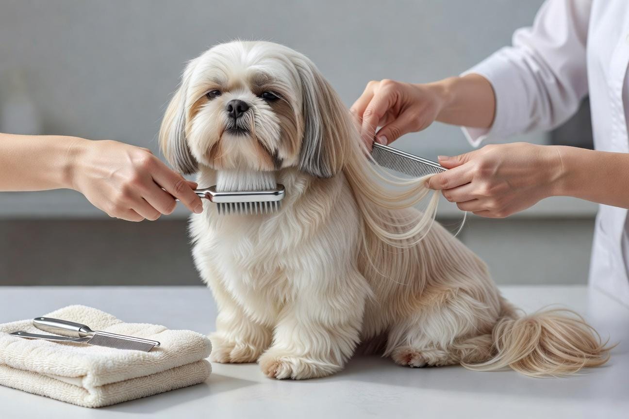 Najlepsza szczotka dla shih tzu i pielęgnacja sierści