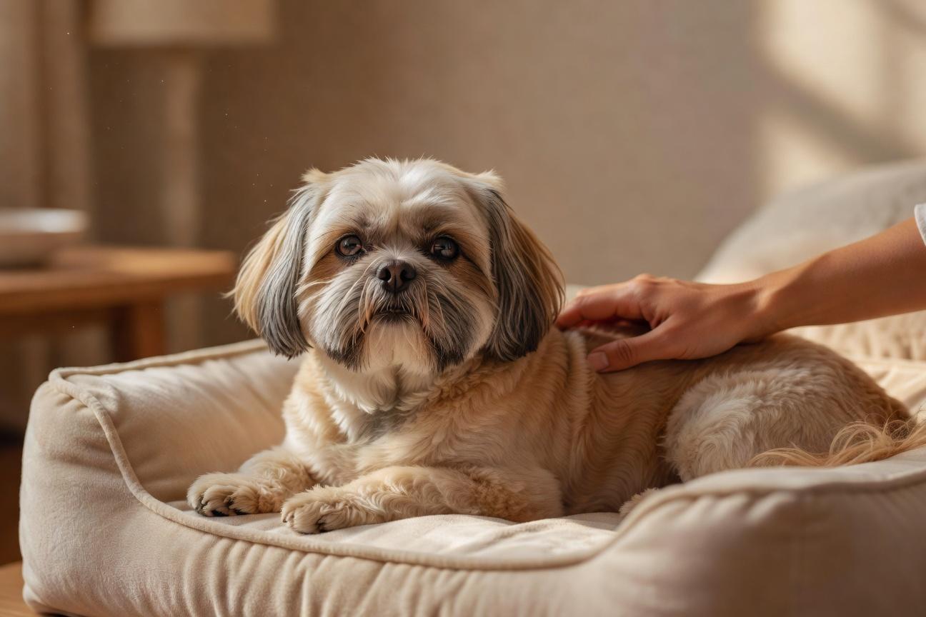 Objawy starzenia się shih tzu i opieka nad seniorem