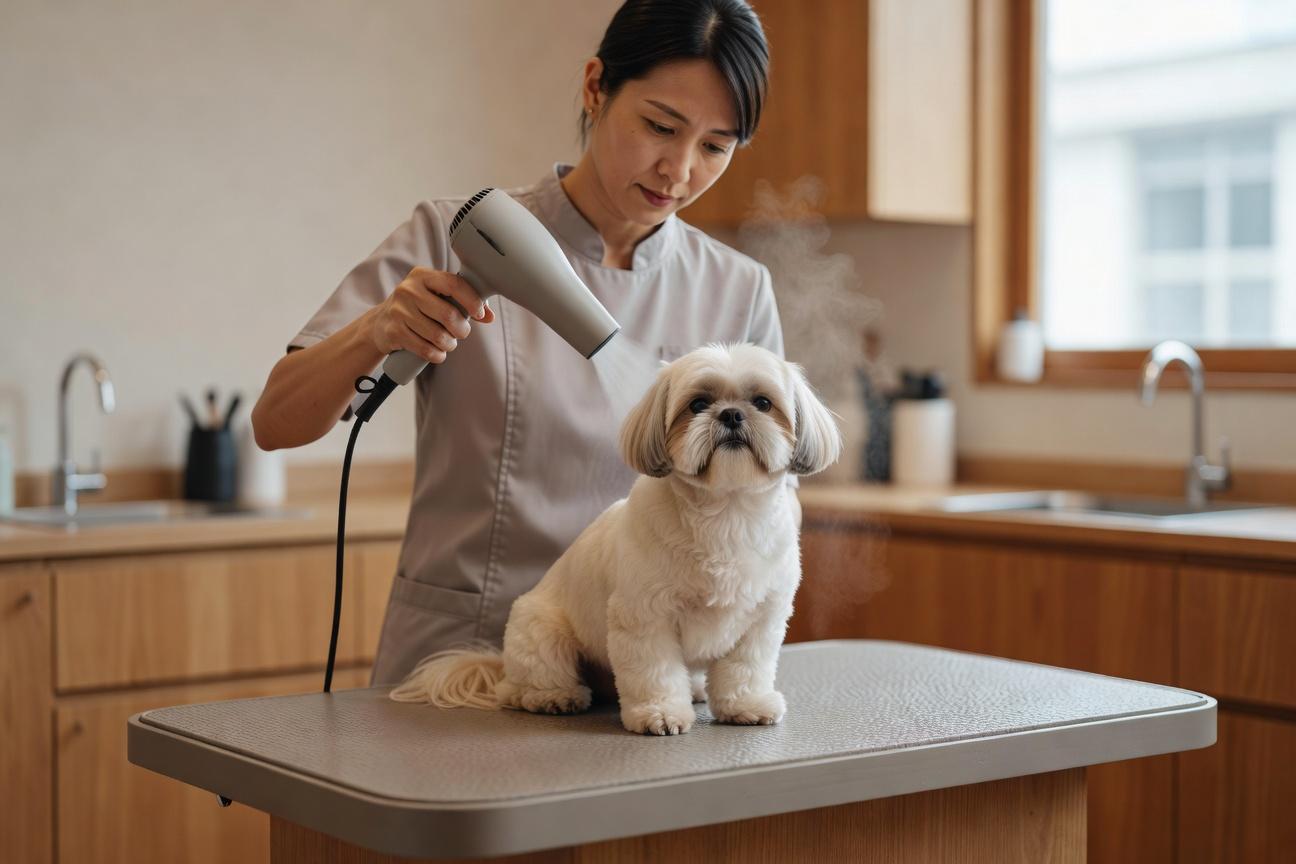 Pielęgnacja i ochrona Shih Tzu w deszczowe dni