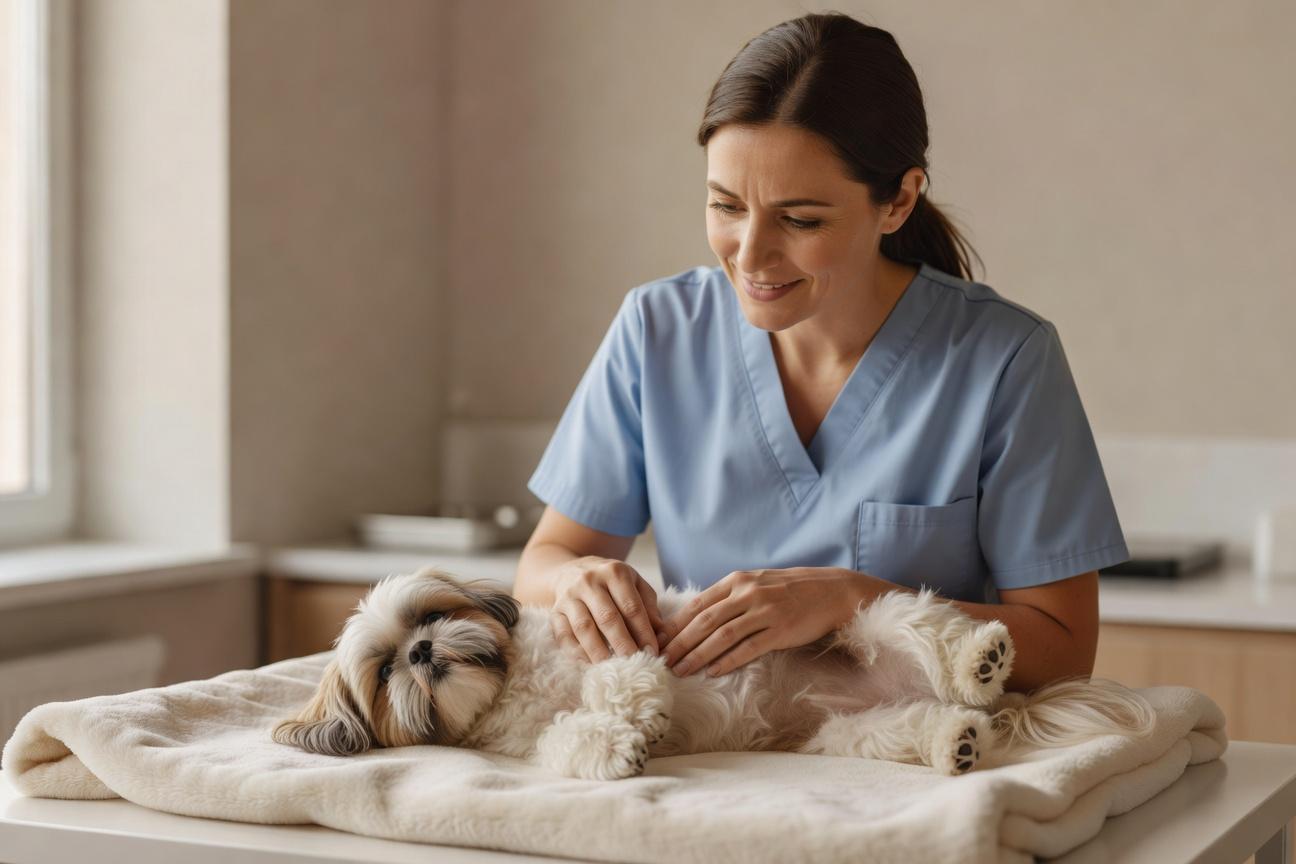 Postępowanie przy zaparciach u shih tzu krok po kroku