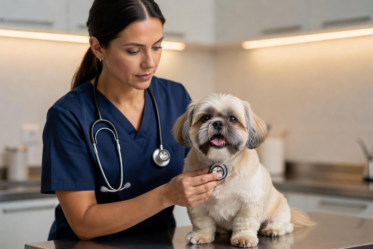 Problemy oddechowe u shih tzu: norma a objawy alarmowe