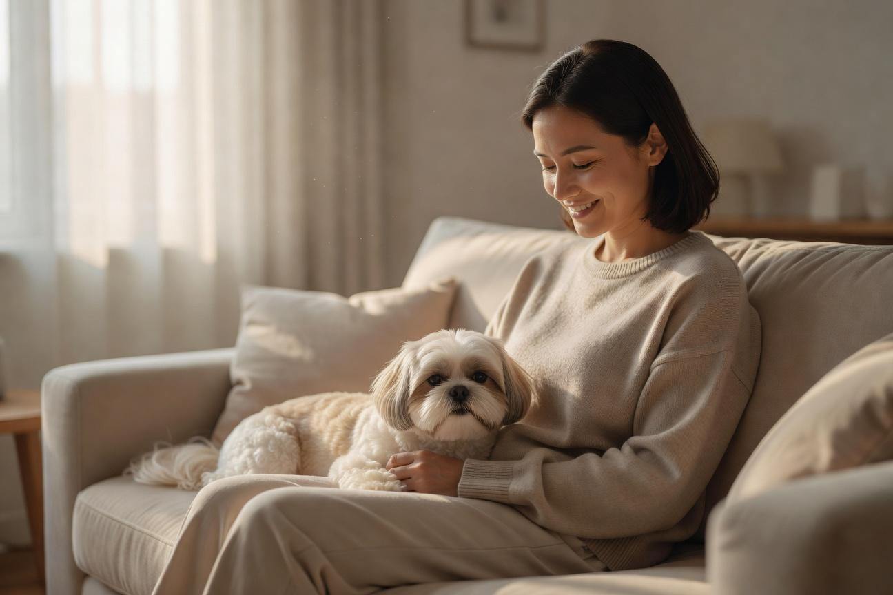 Psychiatryczne psy asystujące i shih tzu w tej roli