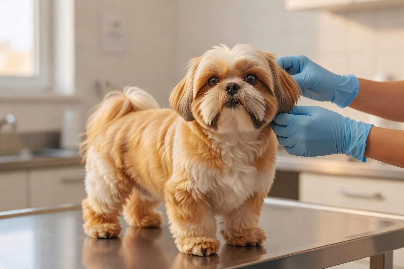 Rozjaśnienie umaszczenia u shih tzu – normy i alarmy