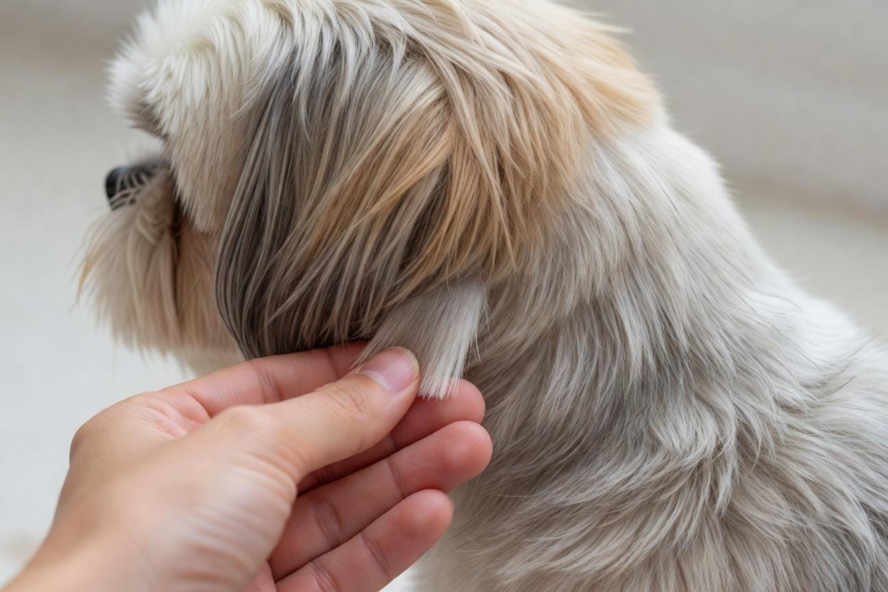 Rozjaśnienie umaszczenia u shih tzu – normy i alarmy
