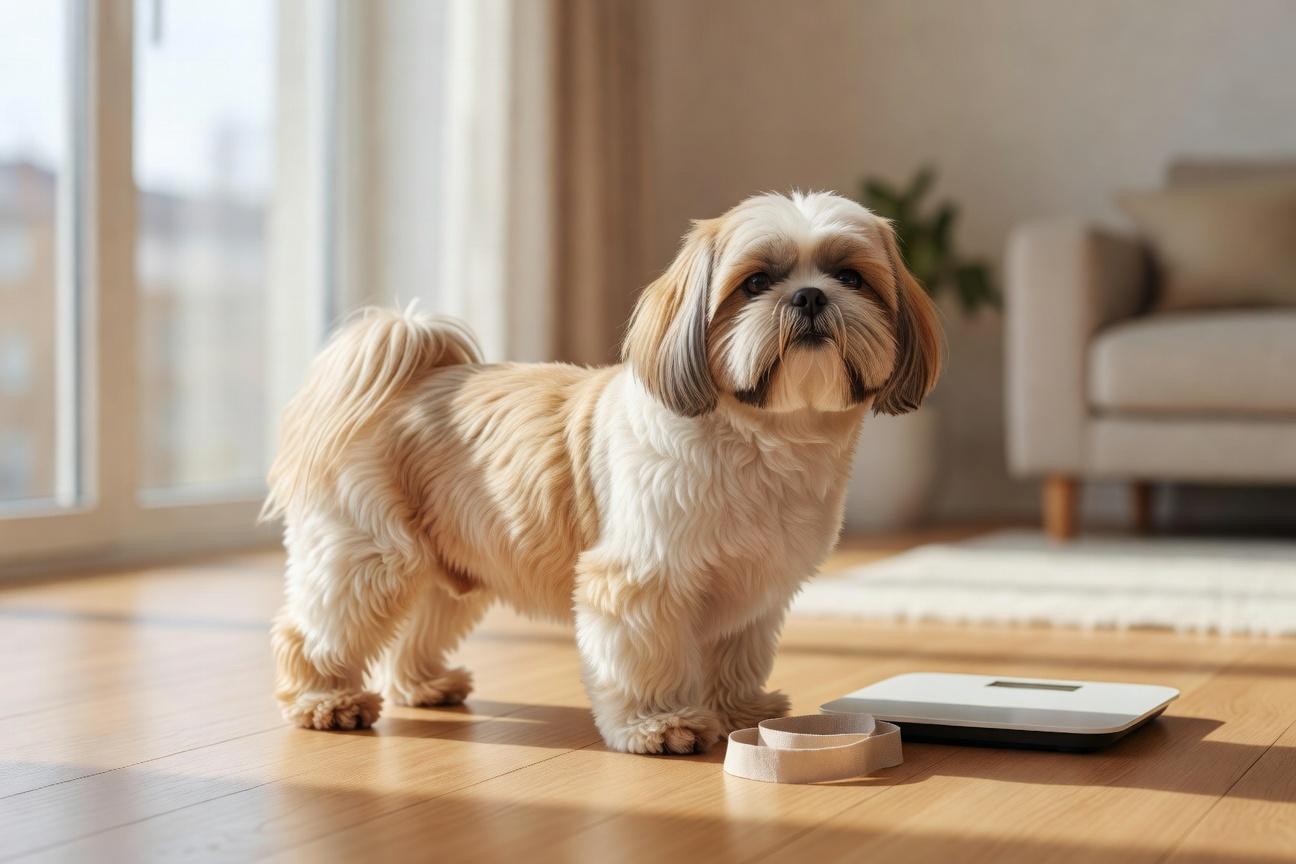 Rozmiary shih tzu: waga, wzrost i tempo rozwoju