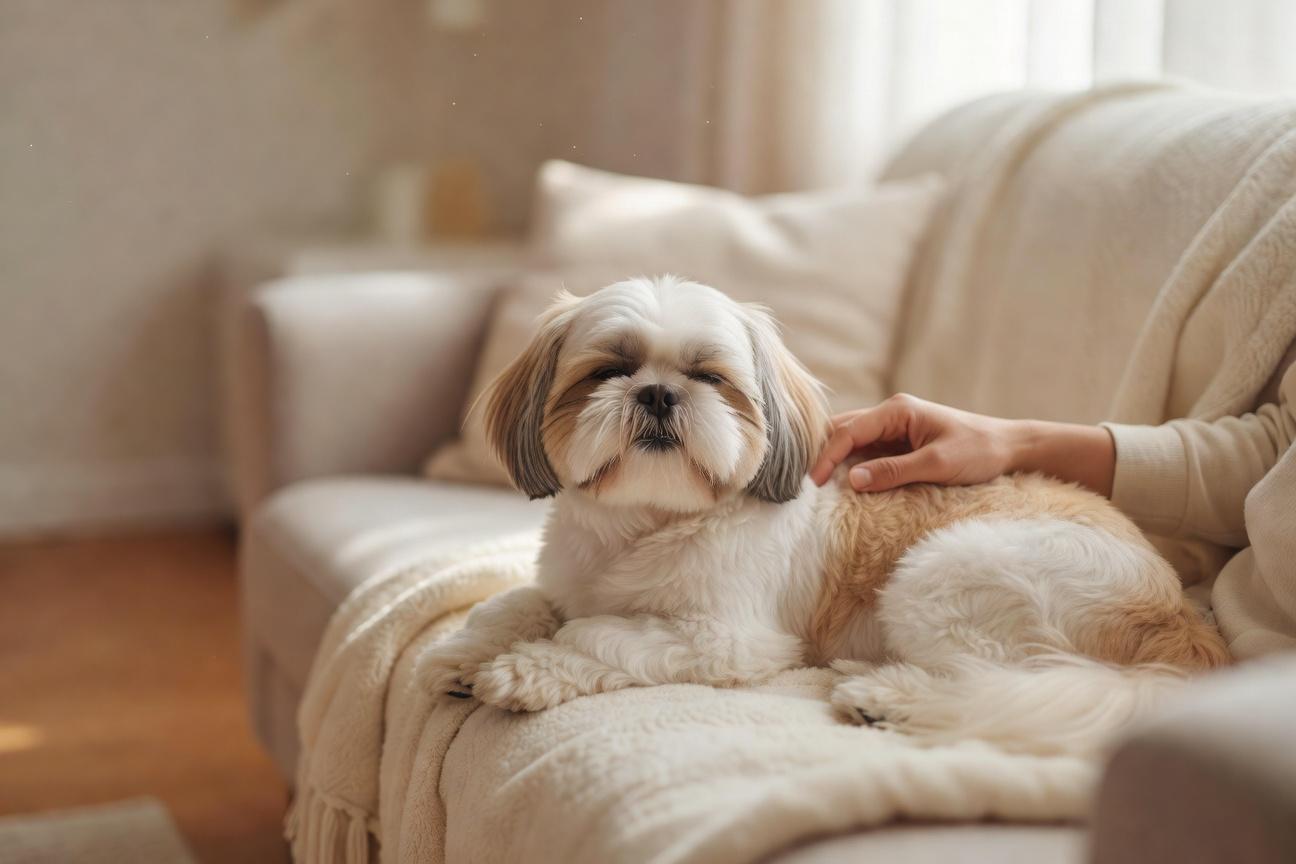 Shih tzu jako pies wspierający emocjonalnie (ESA)