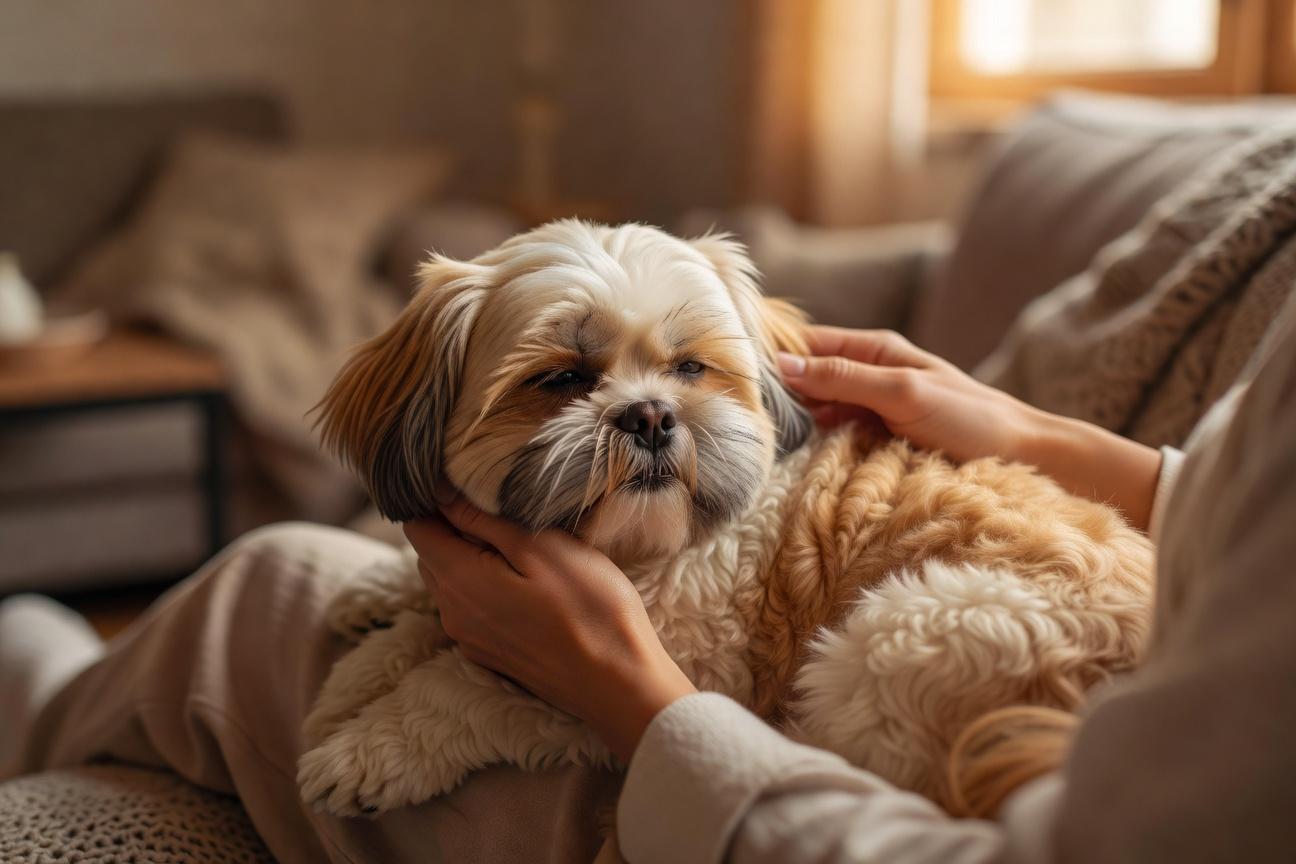 Shih tzu jako pies wspierający emocjonalnie (ESA)
