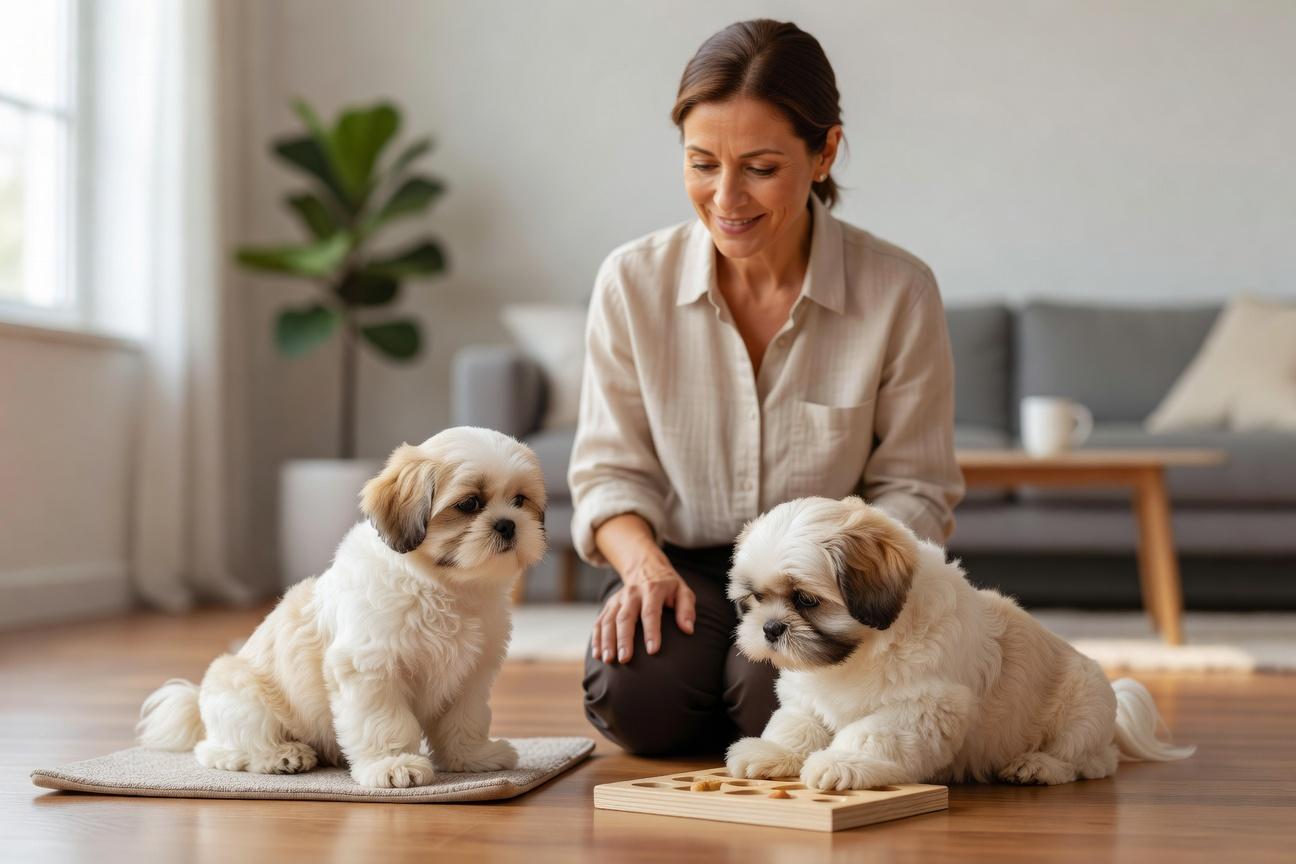 Syndrom rodzeństwa z miotu u shih tzu – objawy i wychowanie