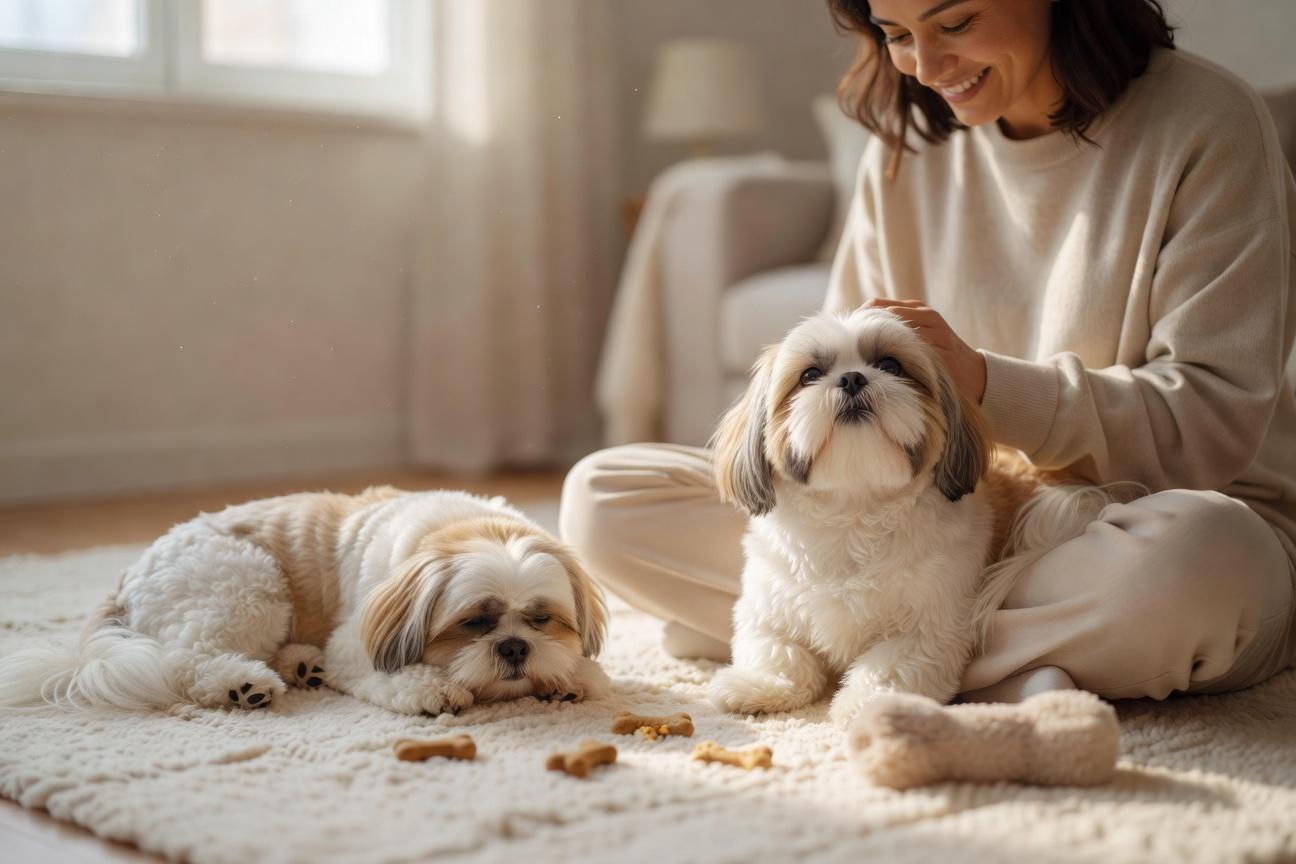 Syndrom rodzeństwa z miotu u shih tzu – objawy i wychowanie