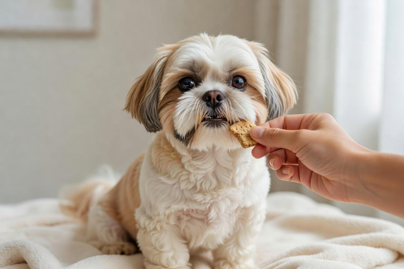 Szkolenie i wychowanie shih tzu w mieszkaniu w bloku