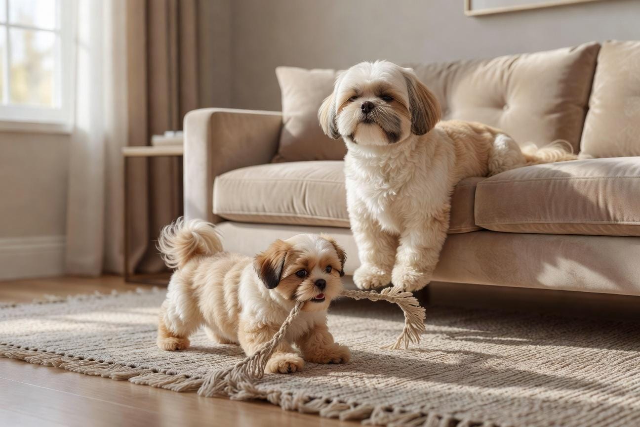 Temperament szczeniaka shih tzu a mit wysokiej energii