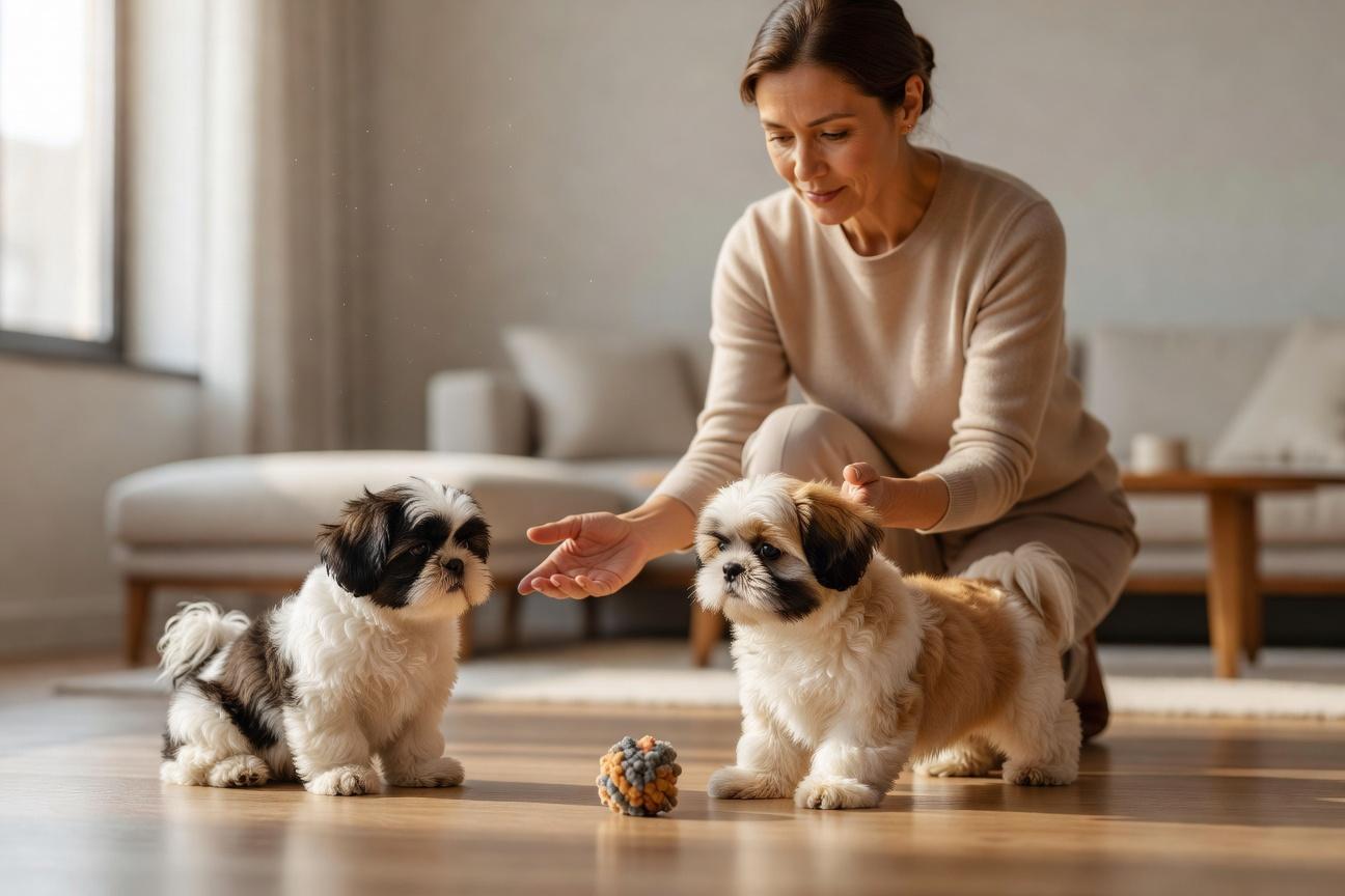 Temperament szczeniaka shih tzu i jego zrozumienie