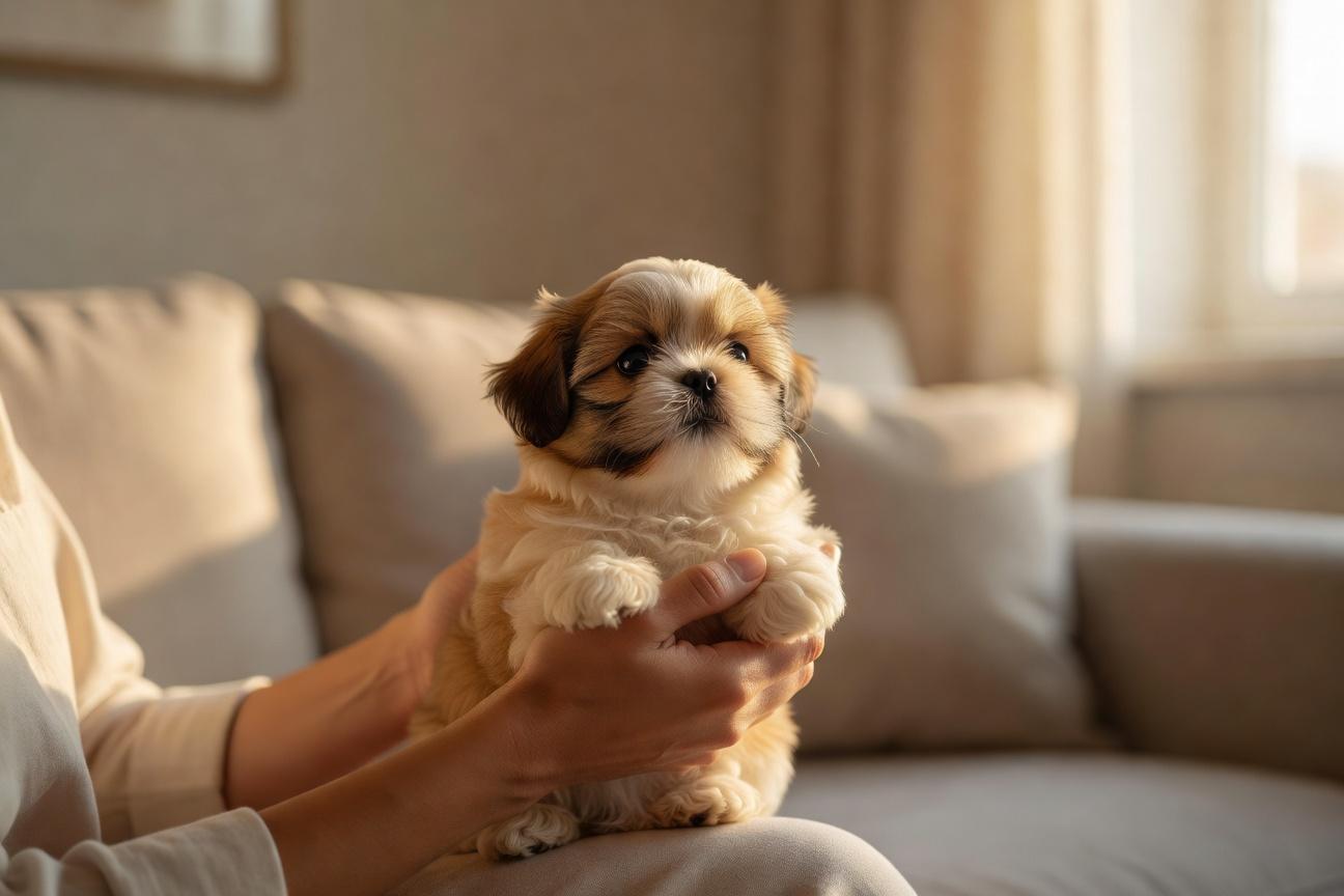 Testowanie temperamentu szczeniąt Shih Tzu i dobór domu