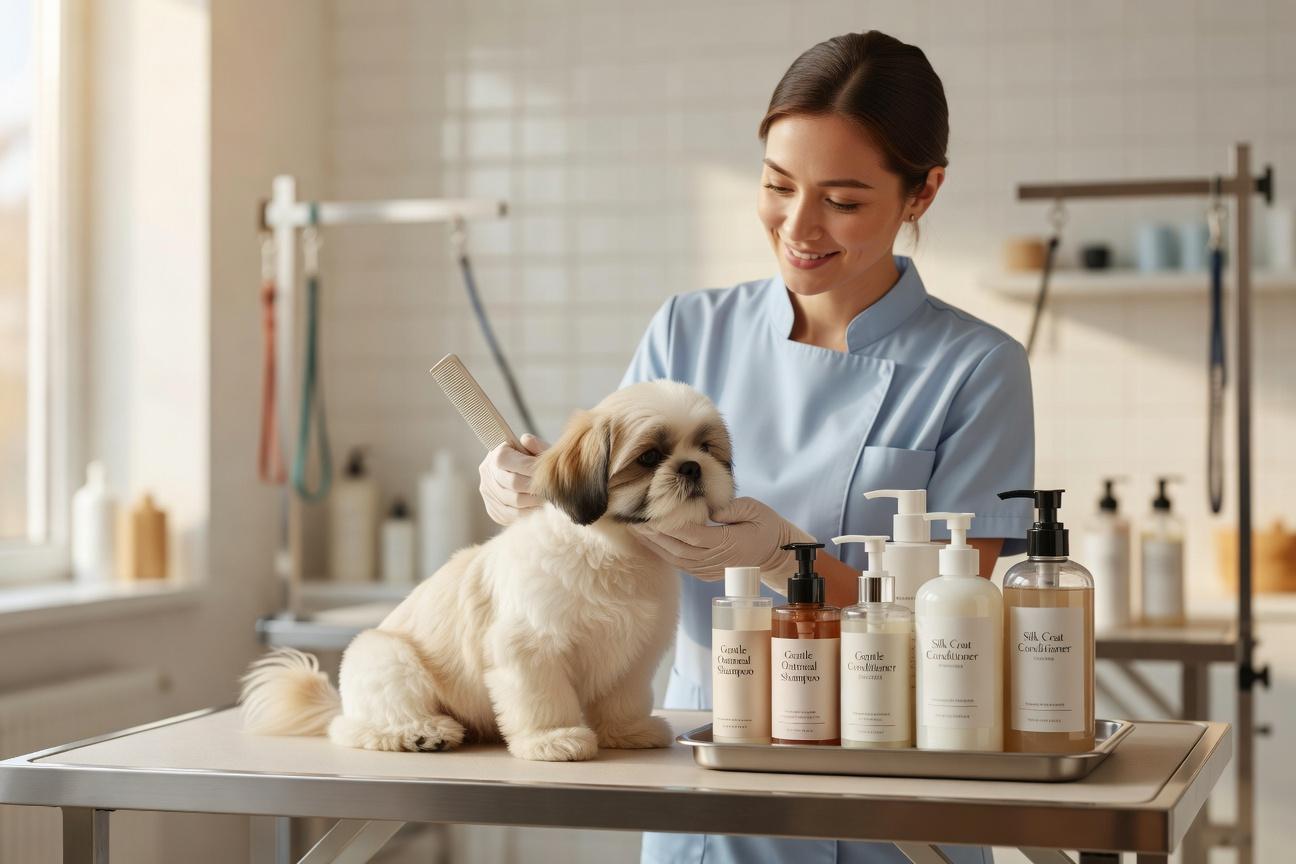 Wpływ ENS na pielęgnację szczeniąt rasy shih tzu