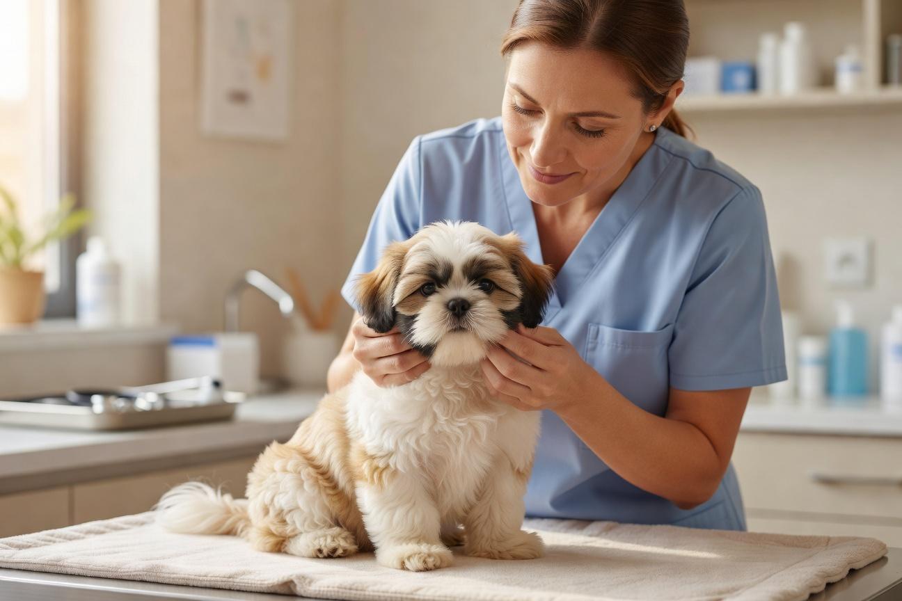 Wpływ ENS na pielęgnację szczeniąt rasy shih tzu