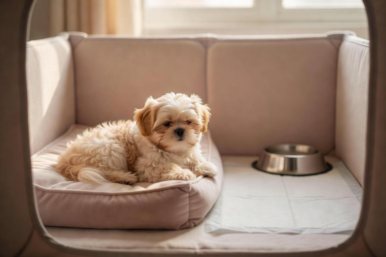 Wpływ pamięci miejsca na naukę czystości u shih tzu
