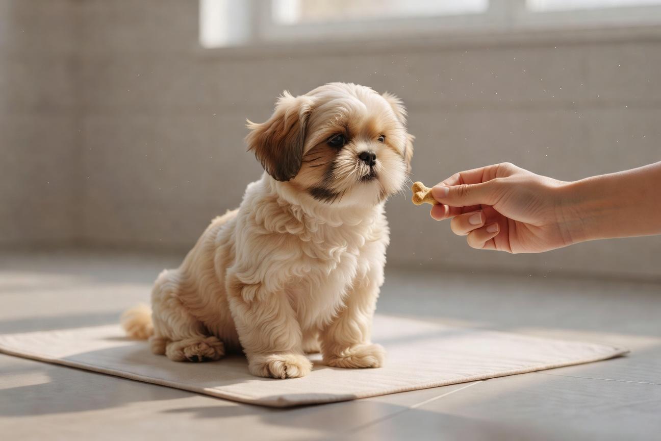 Wpływ pamięci miejsca na naukę czystości u shih tzu
