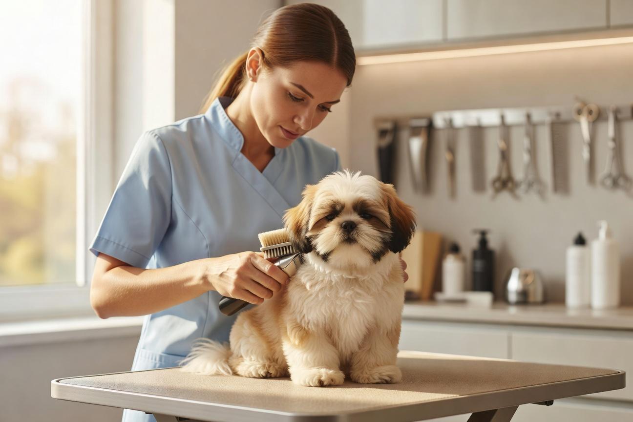 Wychowanie i opieka nad szczeniakiem Shih Tzu od podstaw