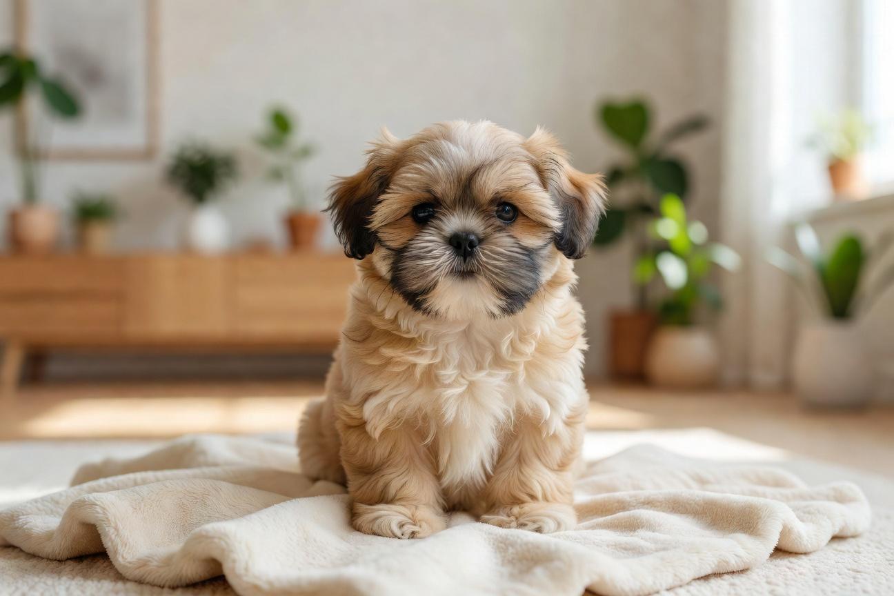 Wzrost i rozwój szczeniaka shih tzu miesiąc po miesiącu