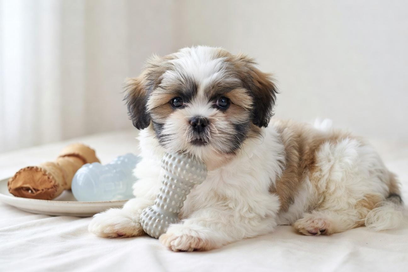 Wzrost i rozwój szczeniaka shih tzu miesiąc po miesiącu