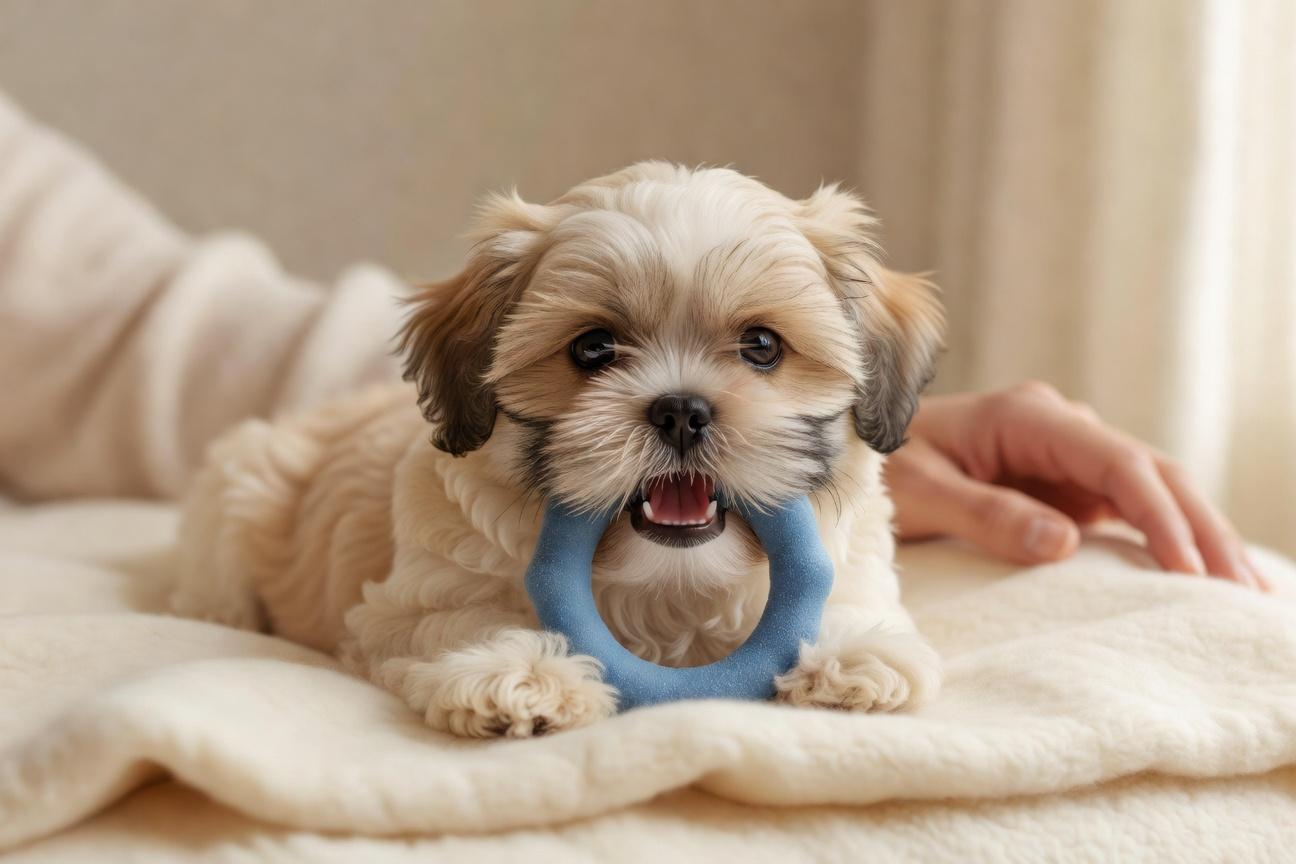 Ząbkowanie u shih tzu a głośny oddech i objawy alarmowe