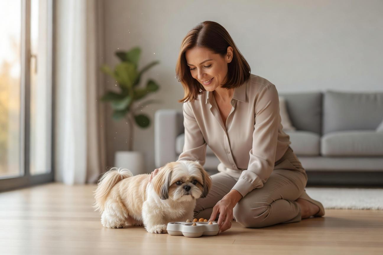 Zaborczość o jedzenie u shih tzu – przyczyny i trening