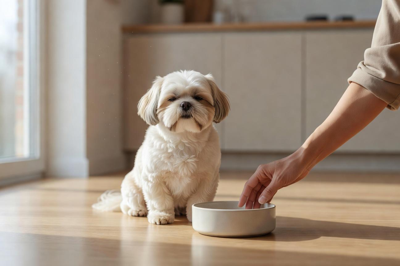 Zaborczość o jedzenie u shih tzu – przyczyny i trening