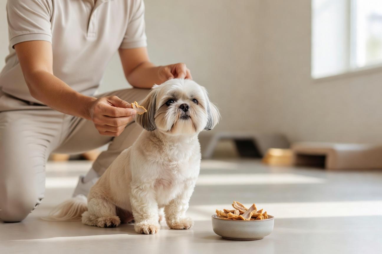 Zdrowe przysmaki dla Shih Tzu i zasady ich podawania