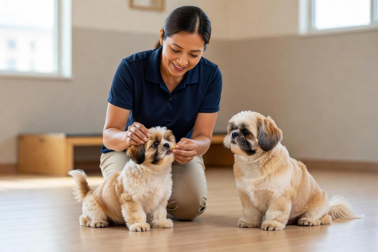 Znaczenie ENS dla rozwoju szczeniąt rasy shih tzu